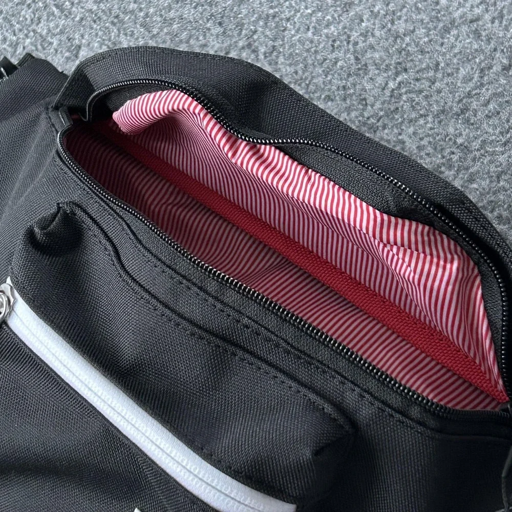 Herschel Seventeen‎ Black Waist Pack Fanny Bag Mens One Size Adjustable Strap